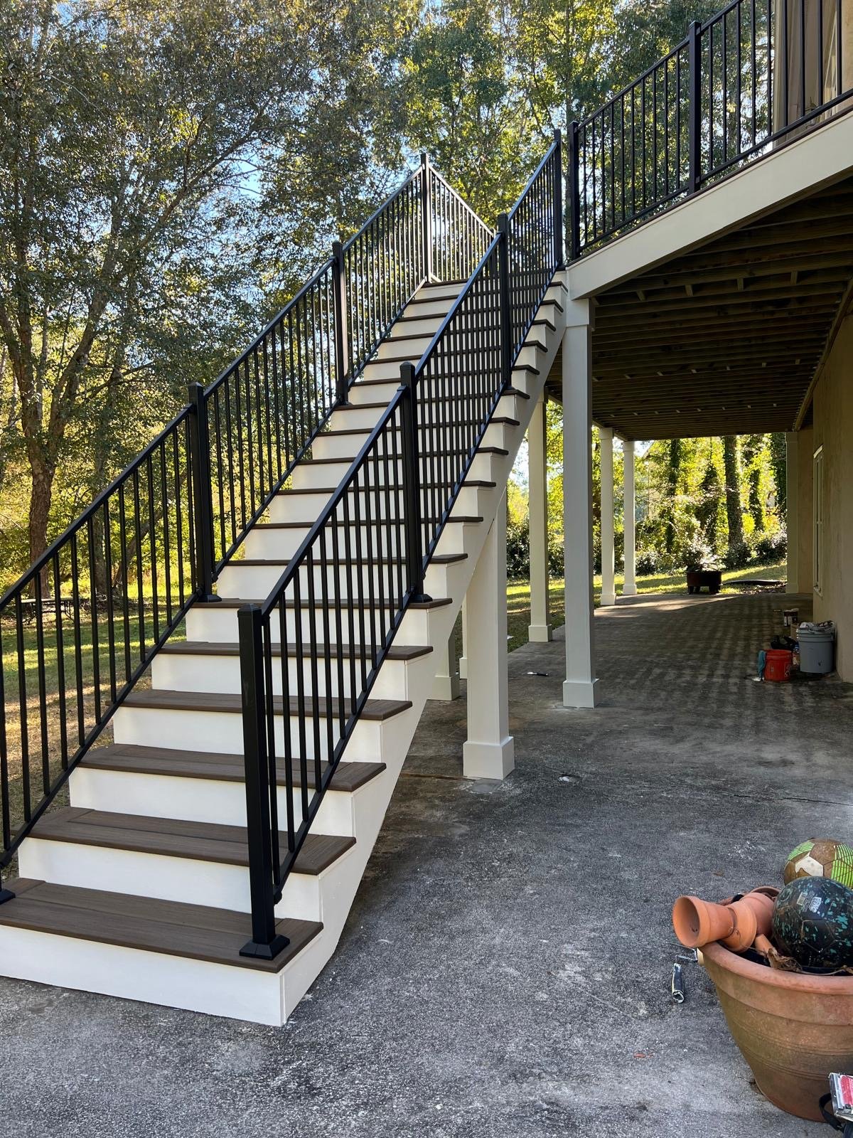 Deck Staircase Refinish